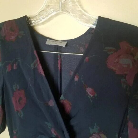 Aritzia Babaton Floral Faux Wrap Dress 00 - Picture 6 of 13